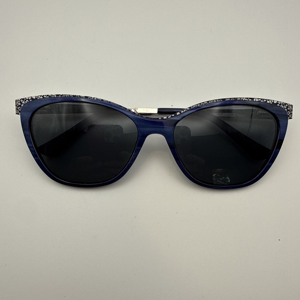 GLAMOUR EDITORS PICK-GL 2009 BLUE Cat Eye AUTHENTIC SUNGLASS Frames 54-16-135